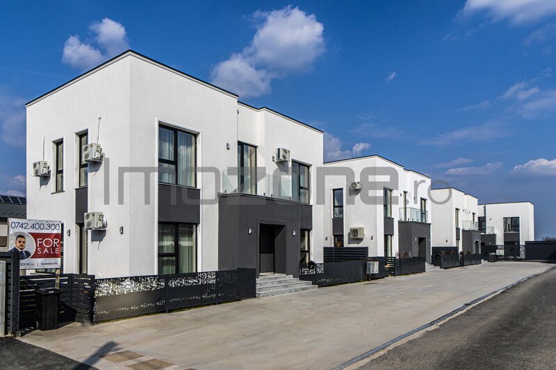 Otopeni, comision 0%, vila individuala, 4 camere, finisata complet, toate utilitatile.